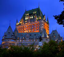 Frontenac Hotel in Quebec City