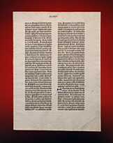 Gutenberg Bible Page
