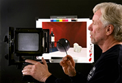Photographer in Studio